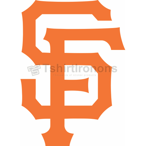 San Francisco Giants T-shirts Iron On Transfers N1885